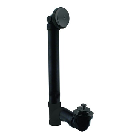 Westbrass Sch. 40 ABS BW&O Twist & Close One-Hole D49411-62